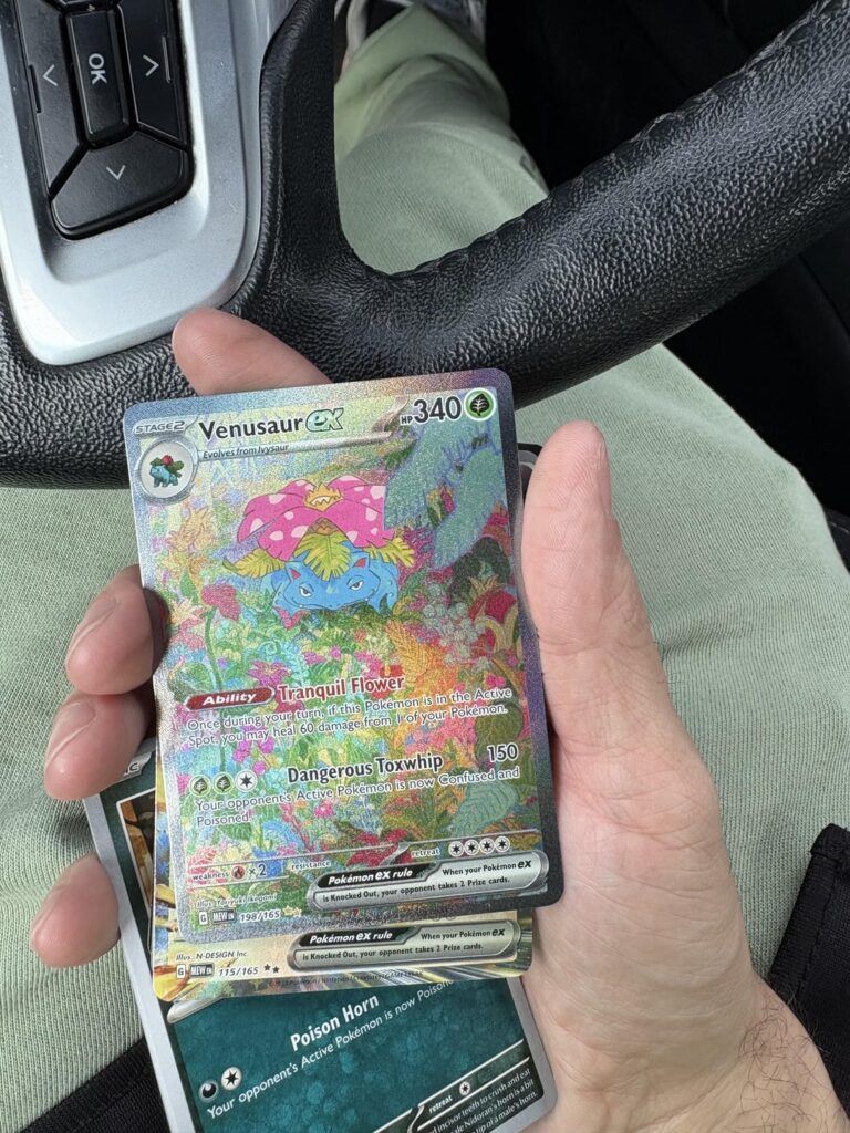 Never before have I been so excited to pull a card in my life!