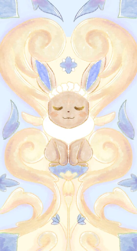 (OC)Another wallpaper, today's victim was Eevee