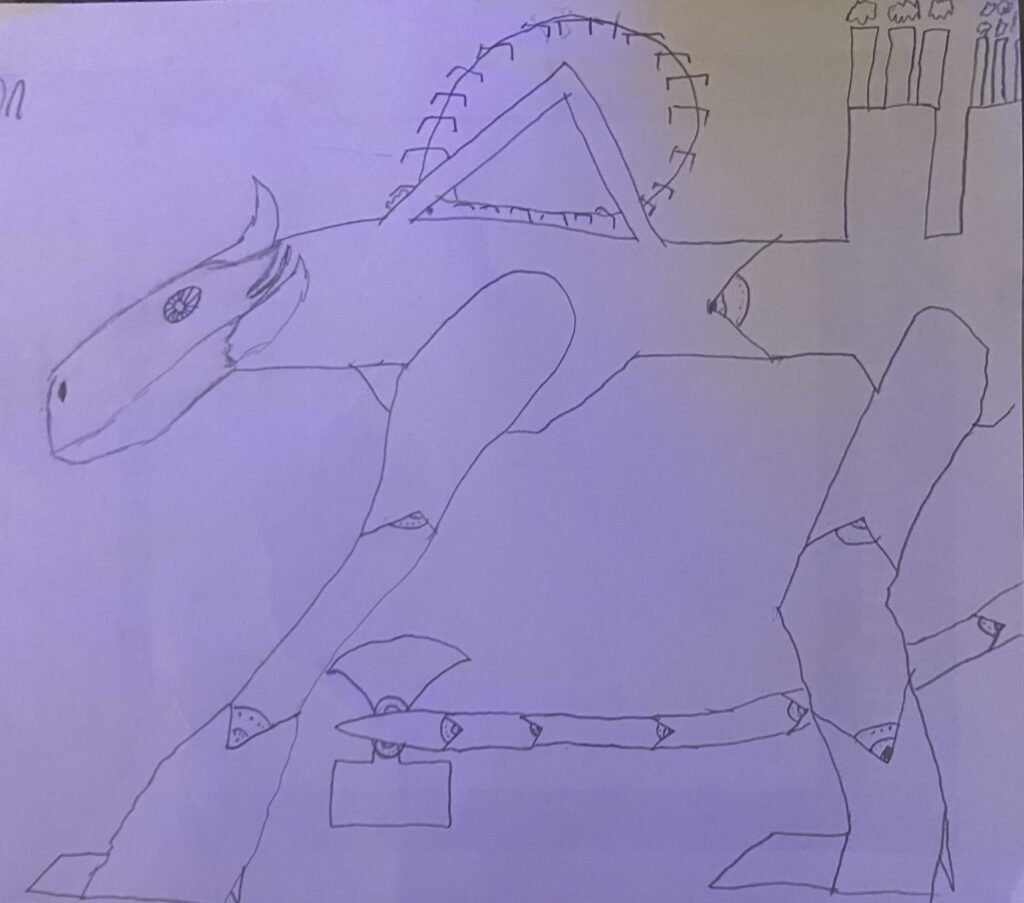 This is one of my first fakemon industion