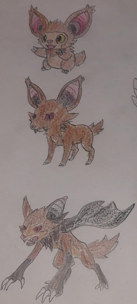 I recently heard about the Fossa for the first time. So here is a Dark type based on the Fossa and Bats