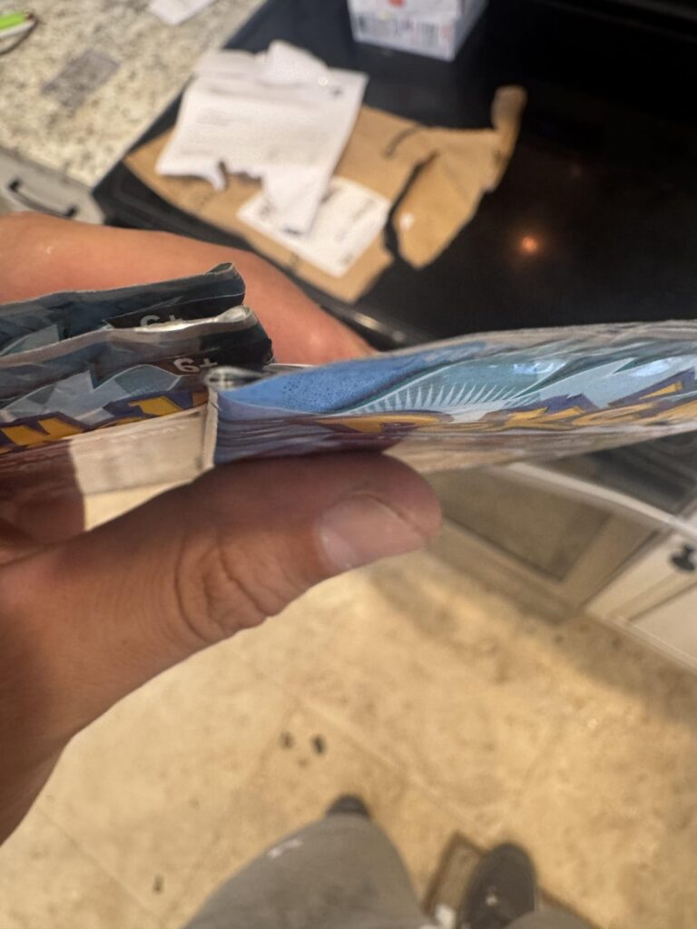 These were re packed weren’t they?