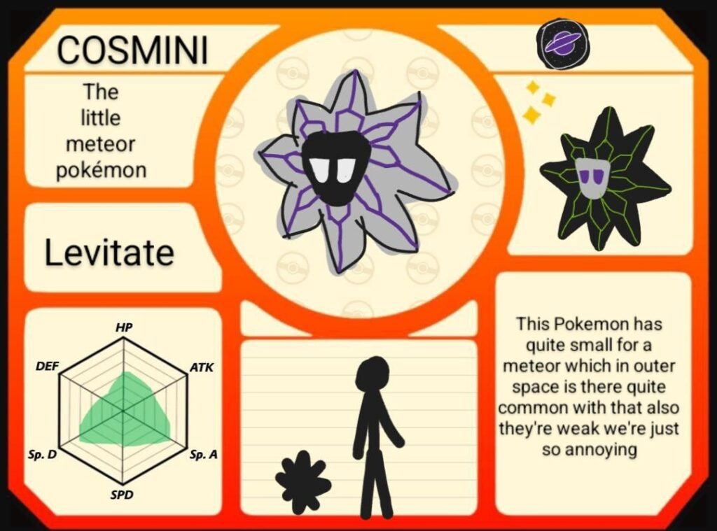 My first cosmic type Pokemon