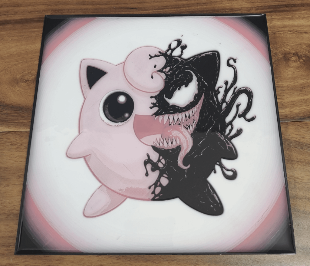 I made a venomized Jigglypuff