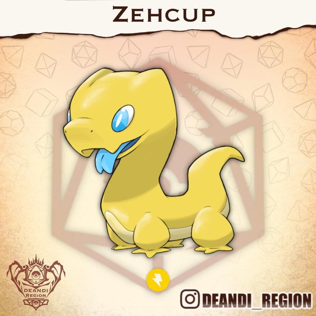Drew a new pokemon for my dnd region