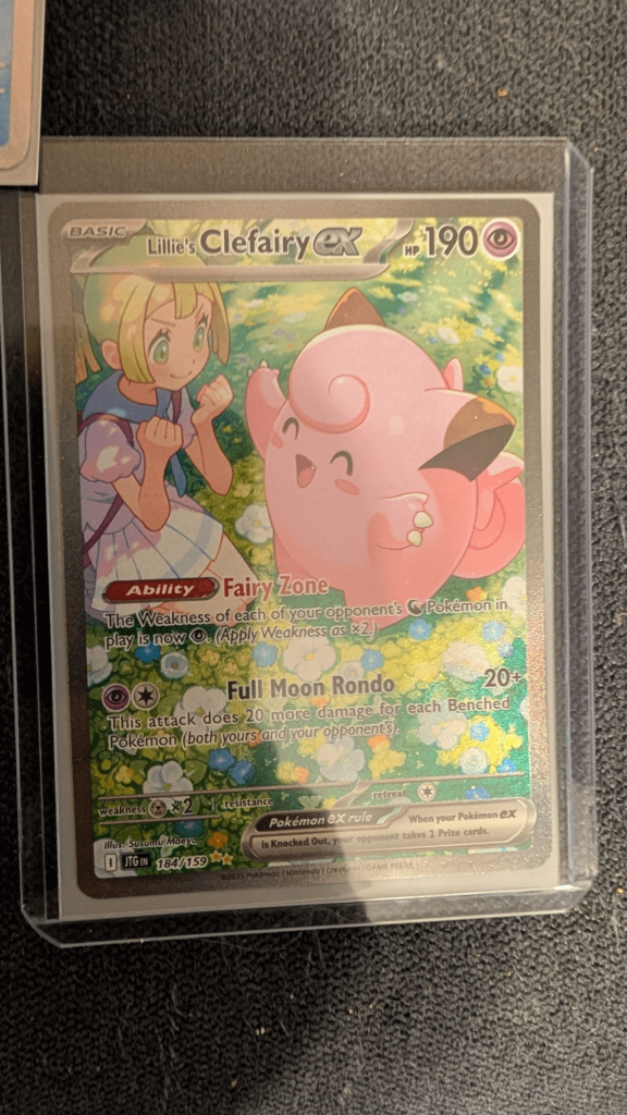 Last tin, last pack, last card. I'm still shook.
