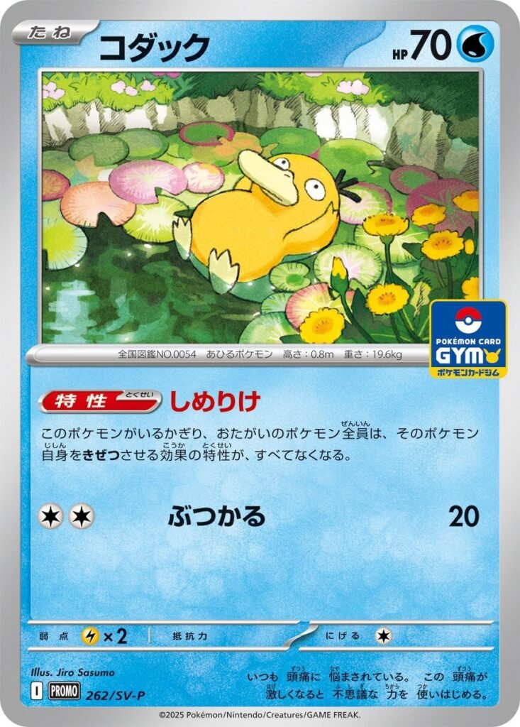 English version of this card? Psyduck 262 SV Promo
