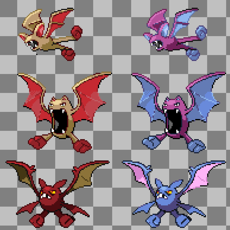 Ryukyuan Zubat/Golbat/Crobat