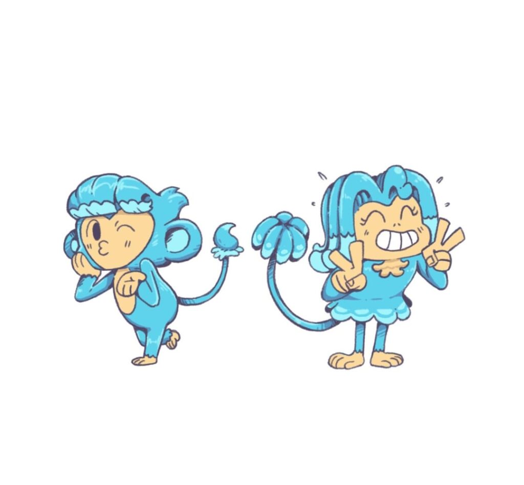 [OC] I’m drawing all the Gen 5 Pokemon from memory! #515-516