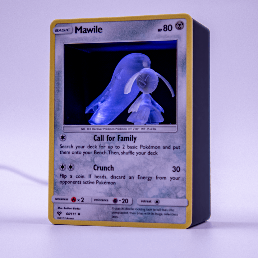 I made a custom card for Mawile