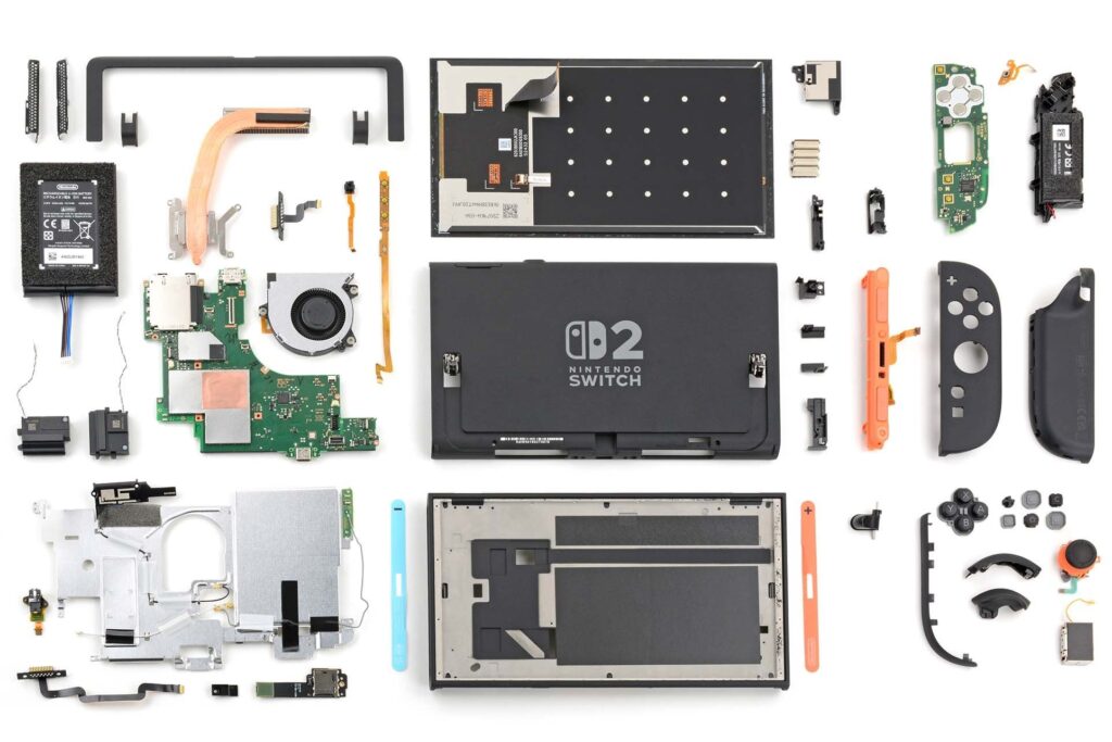 Ifixit Switch 2 teardown with repairability insights