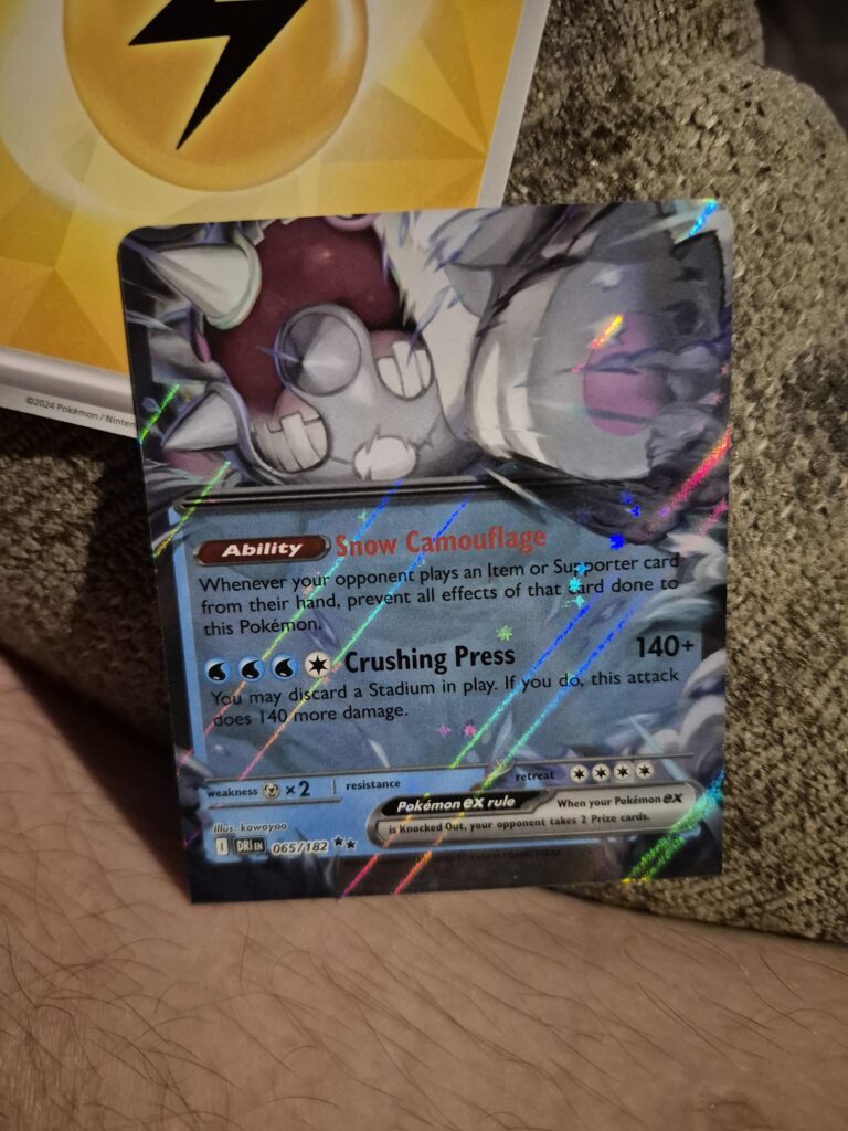 Just pulled an error