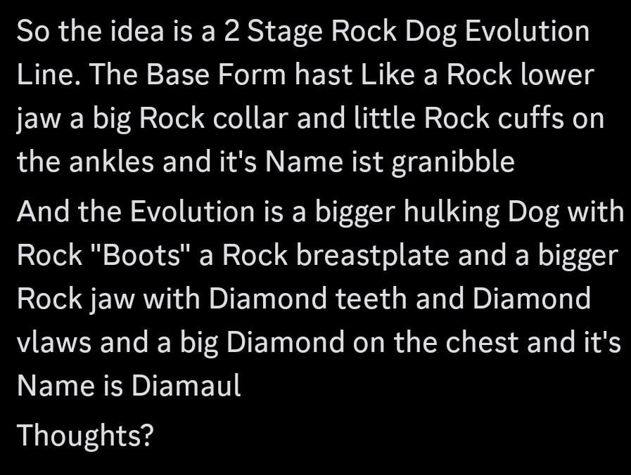 Idea i had the Last 2 days