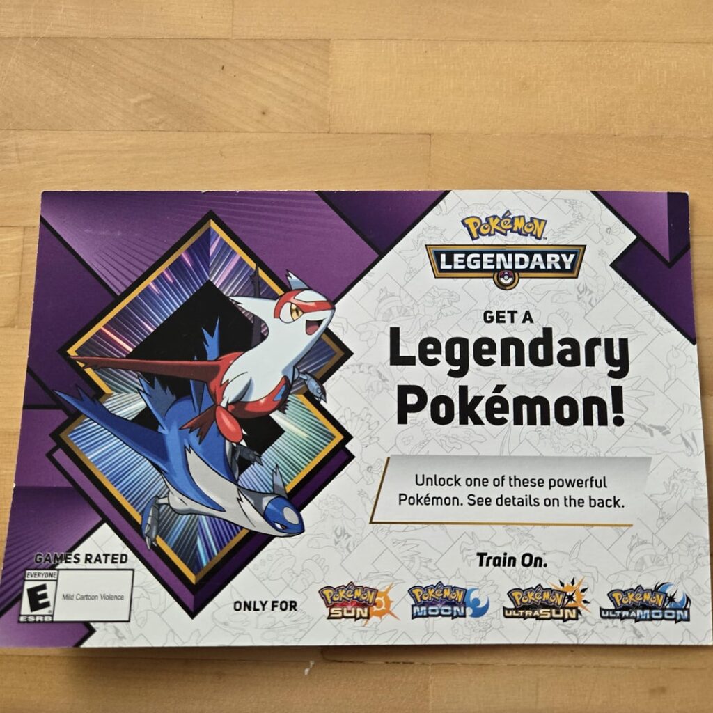Found Latias and Latios Promo