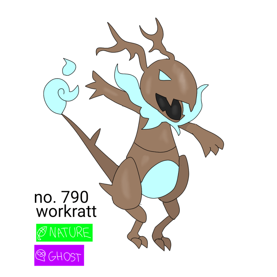 Fakemon for my Estonian region part 2. (Estonia is my home country). My mons use a different type chart: Nature, fire, water, electric, earth, rock, poison, psyhic, dark, fighting, light, air, ice, magic, normal, ghost, metal.