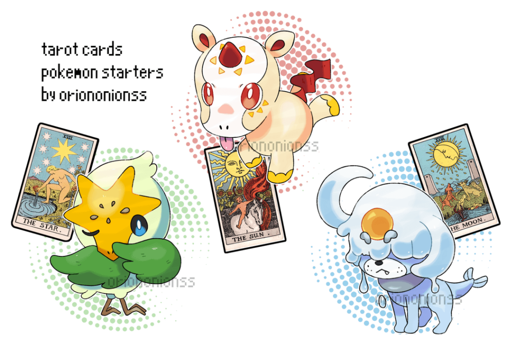 I made Starters based on Tarot Cards! Which one are you picking?