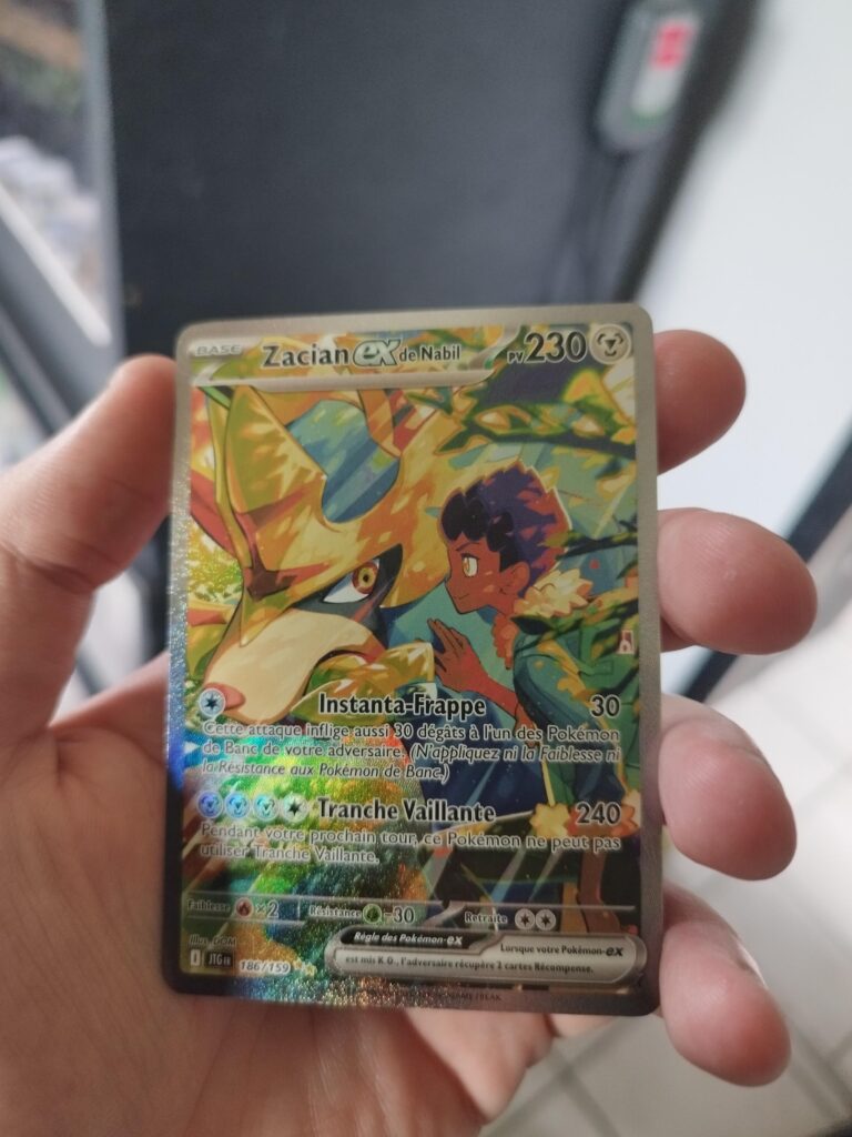 My brother opened 1 pack, the one I wanted to trade for one of my Dentined Rivals. I knew I felt something was good in it 😭