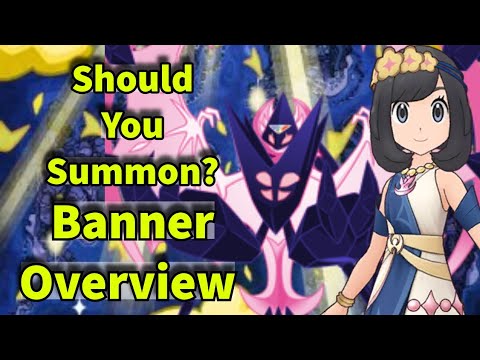NC Selene & Shiny Necrozma Dawn Wings Banner Overview. Pokemon Masters EX #pokemon #pokemonmasters