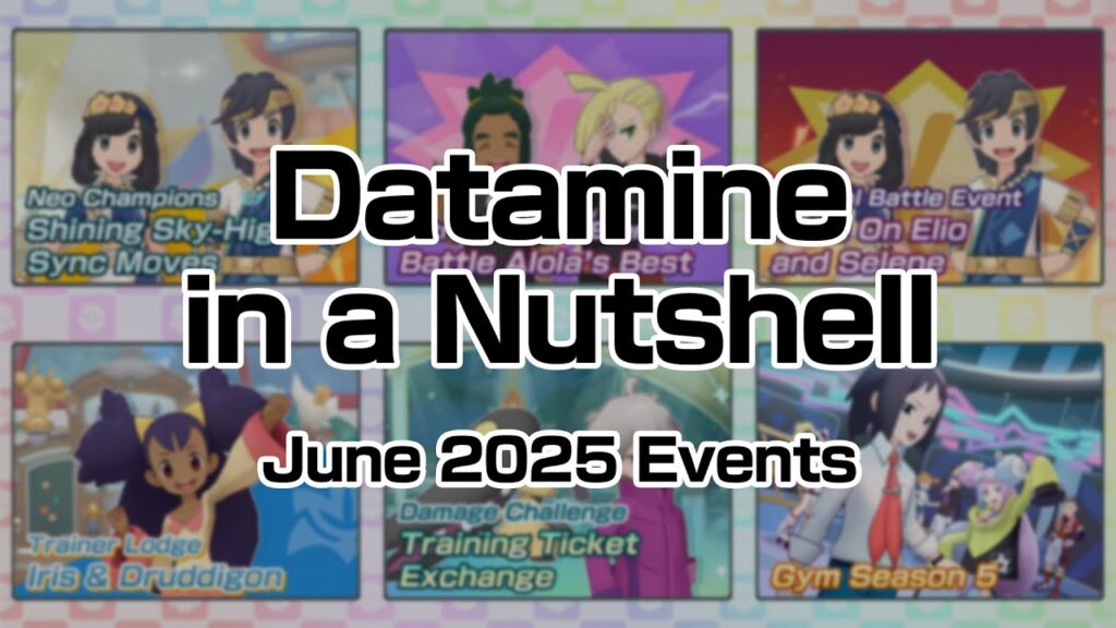 [Pokemon Masters EX] DATAMINE IN A NUTSHELL (June 2025 Events)