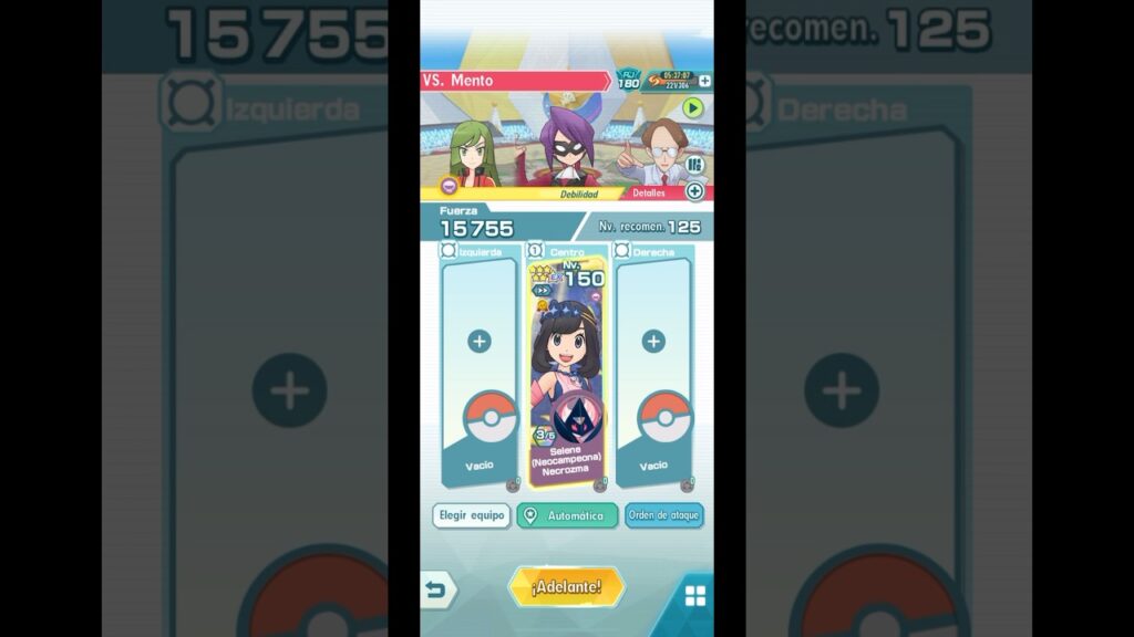 Selene (Neocampeona) y Necrozma 3/5 EXR -Pokemon Masters EX- #pokemon #pokemonmasters