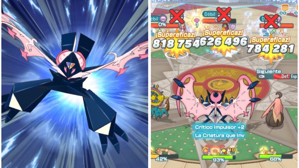 Showcase Selene (Neocampeona) y Necrozma 3/5 EXR -Pokemon Masters EX-