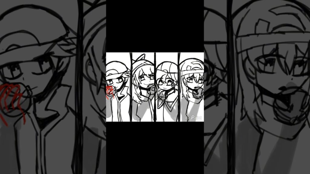 "Pokemon Masters" SpeedPaint #art #speedart #speedpaint #pokemontrainer #pokemon #fyp #foryoupage