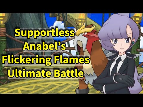 ZERO SUPPORT Series! Anabel Ultimate Battle Clear. Pokemon Masters EX #pokemon #pokemonmasters