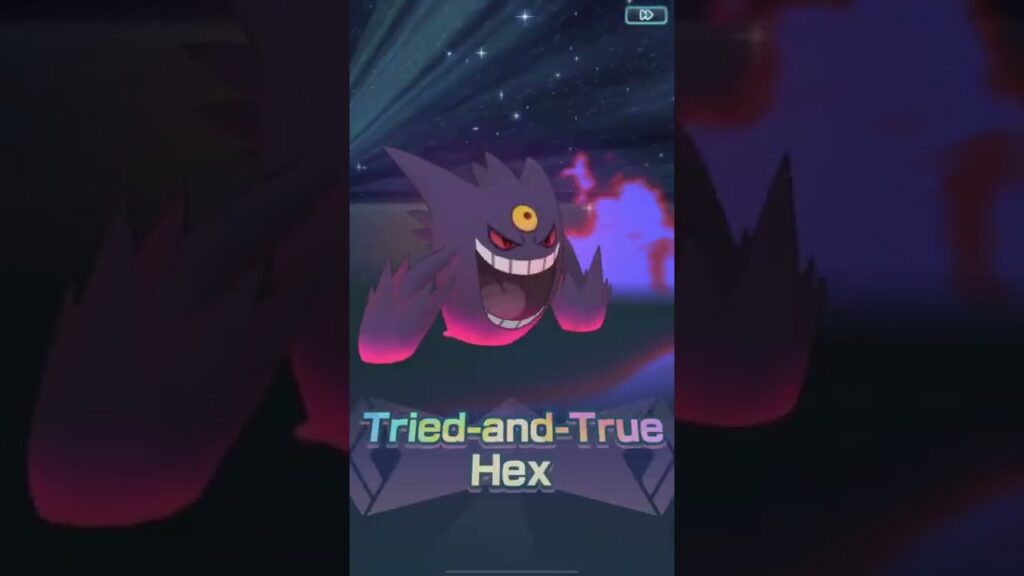 Gengar sync move #pokemon #pokemonmasters #gaming