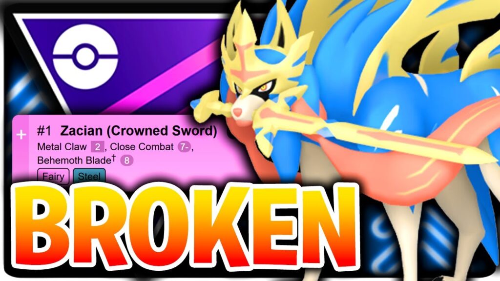 Absolutely BROKEN! *NEW* ZACIAN CROWNED FORME is BUSTED in the Master League  | GO BATTLE LEAGUE