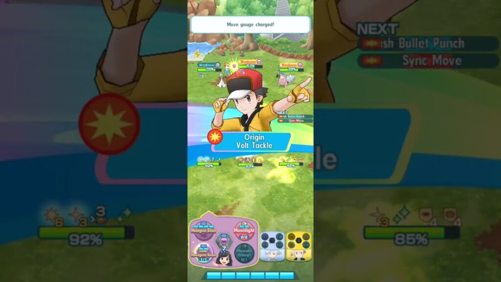 Defeating Wally using the new CHAMPION Selene! (Pokemon Masters EX)