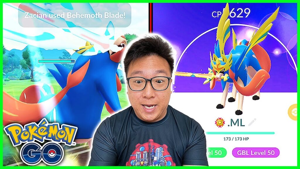 Crowned Zacian is SO GODLY in the Go Battle Master League!! - Pokemon GO