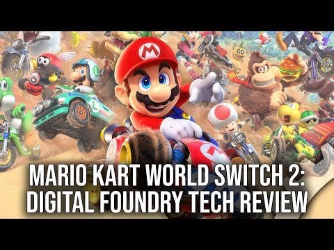 Mario Kart World - Nintendo Switch 2 - Digital Foundry Tech Review
