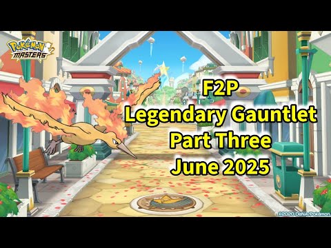 F2P Legendary Gauntlet Part Three. Pokemon Masters EX #pokemon #pokemonmasters