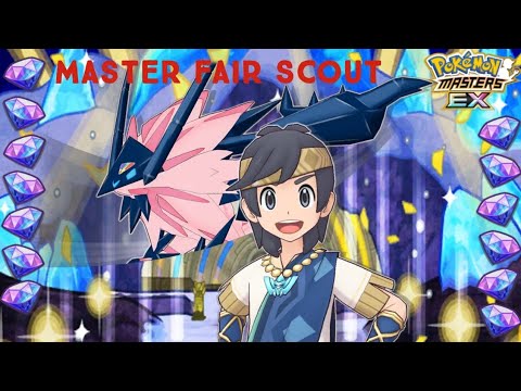 Sunshine Scout | Elio (Champion) and Necrozma Master Fair Scout | Pokemon Masters EX
