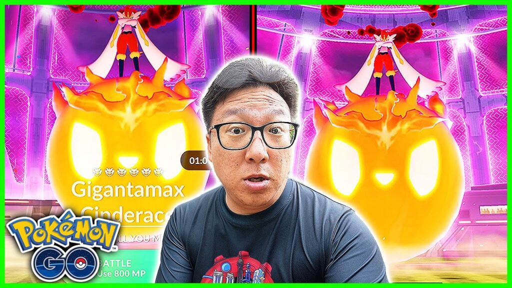Gigantamax Cinderace Battles on Instrumental Wonders Event in Pokemon GO