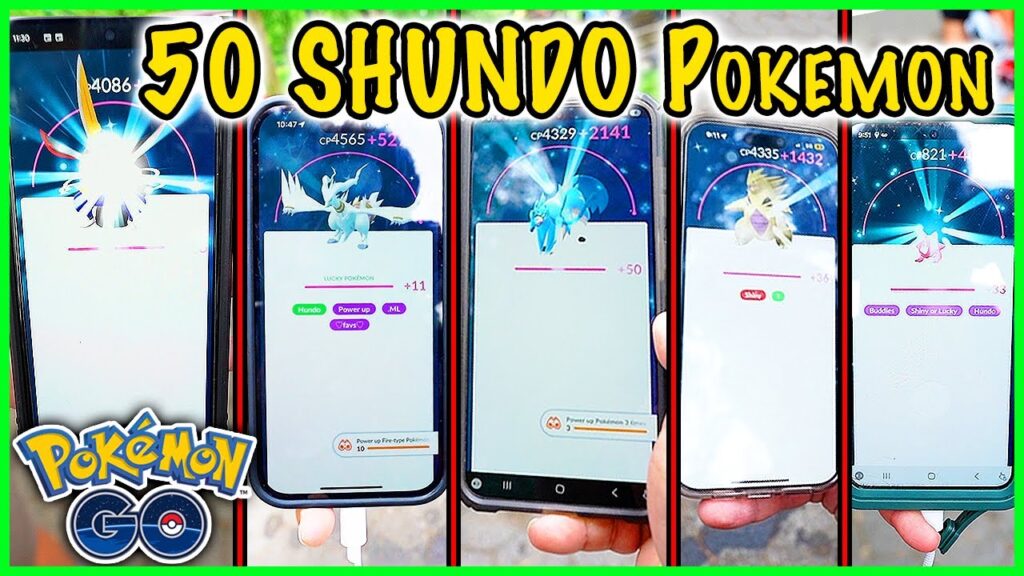 I Maxed 50 Shundo Pokemon in a Day at Pokemon GO Fest
