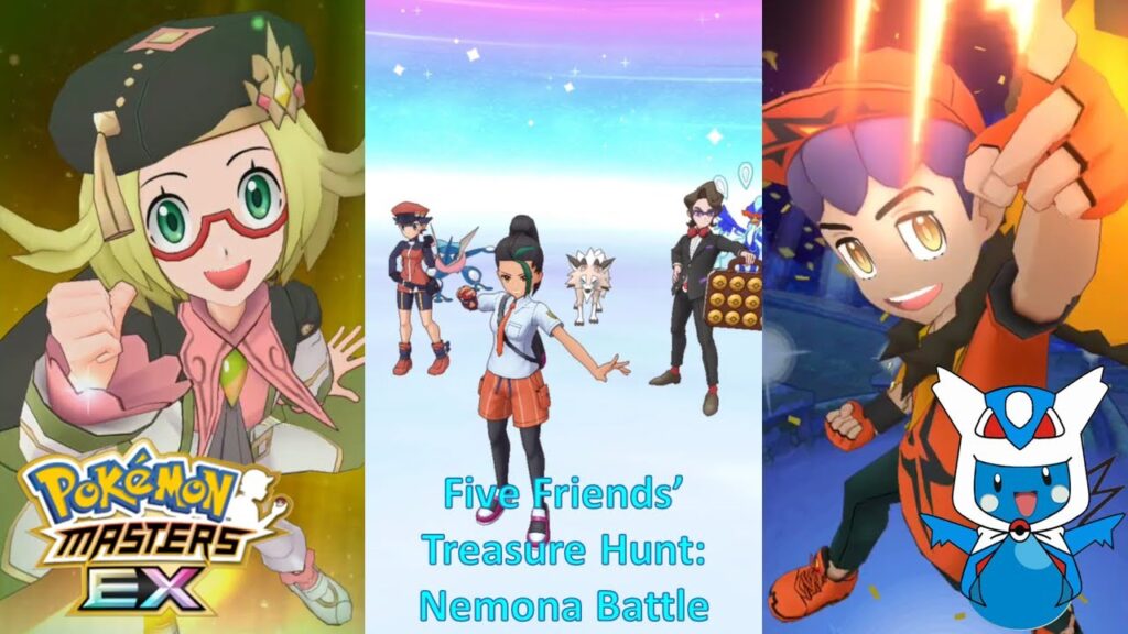 Pokemon Masters EX:  Five Friends' Treasure Hunt - Nemona Battle