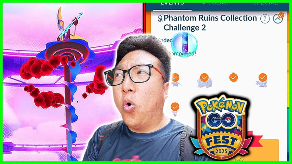 Phantom Ruins Event at Paris GO Fest 2025 - Pokemon GO