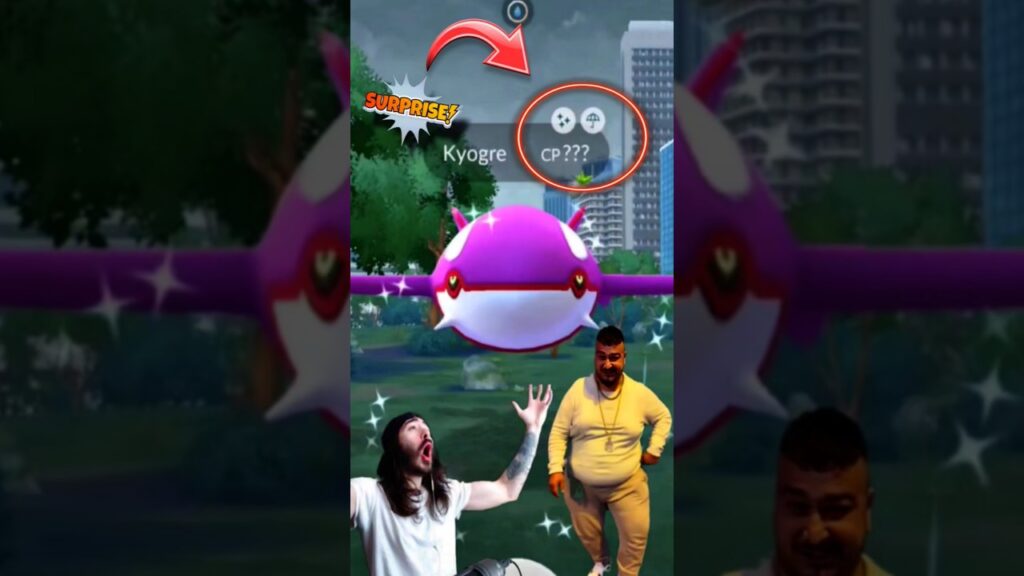 SURPRISE! Did NOT Expect This Shiny Legendary! #pokemon #pokemongo #youtubeshorts