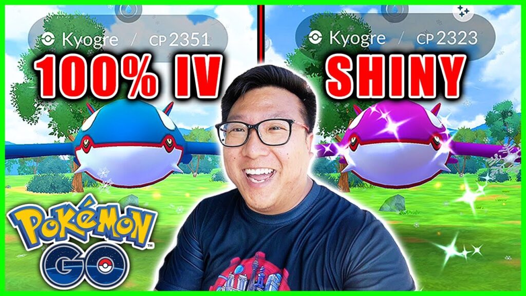 I Caught a Hundo And Shiny Kyogre for Raid Hour in Luxembourg - Pokemon GO