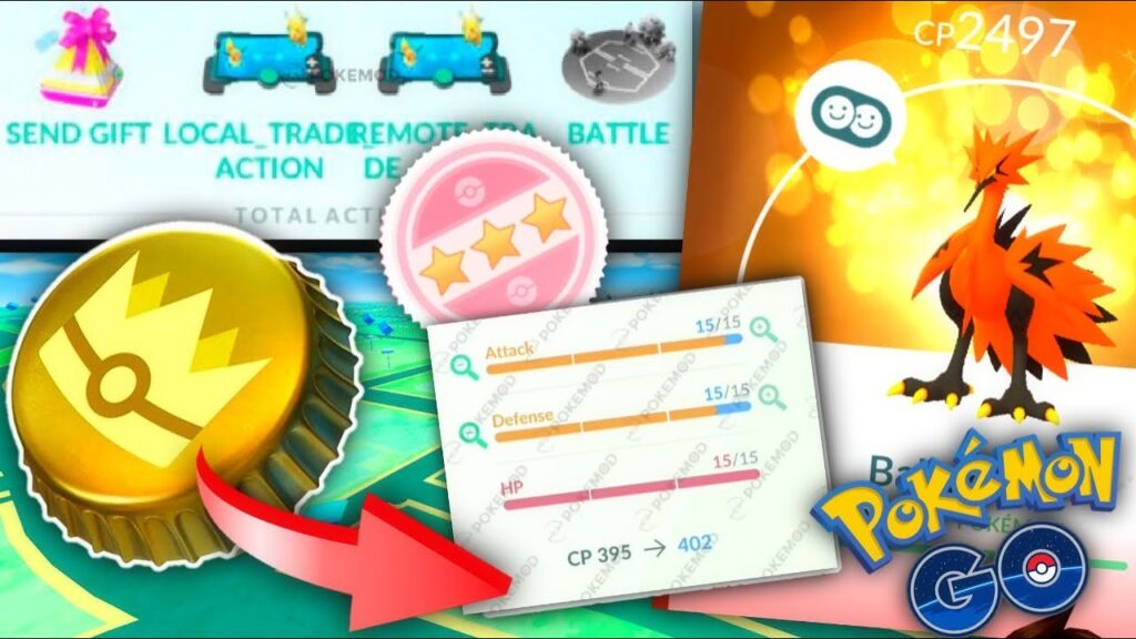*OFFICIAL GOLDEN BOTTLE CAP ANNOUNCEMENT & REMOTE TRADING COMING SOON* How it will work Pokemon GO