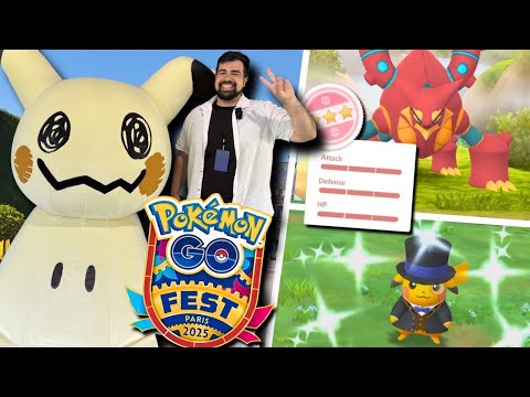 FIRST EVER POKEMON GO FEST PARIS WAS AMAZING!!!