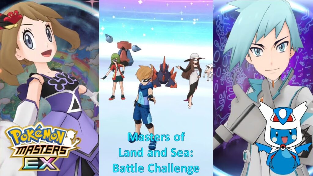 Pokemon Masters EX:  Masters of Land and Sea - Battle Challenge