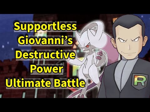 ZERO SUPPORT Series! Giovanni's Ultimate Battle. Pokemon Masters EX #pokemon #pokemonmasters