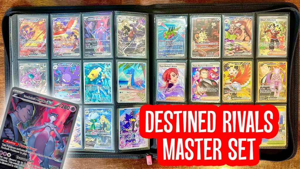 Pokemon Destined Rivals Complete Master Set - 409 Cards + Extras