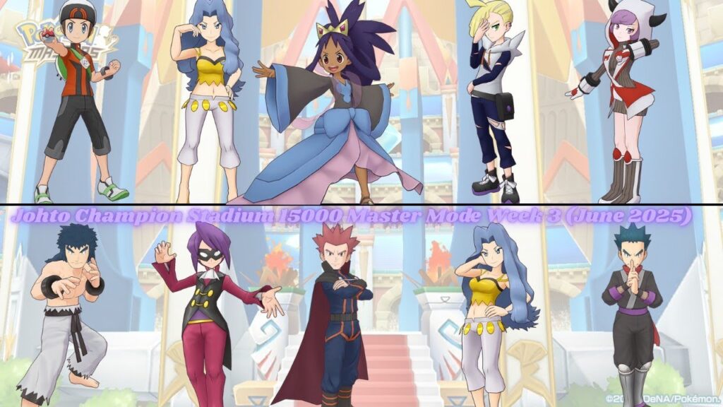 Johto Challenge: Johto Champion Stadium 15000 Master Mode Week 3 (June 2025)