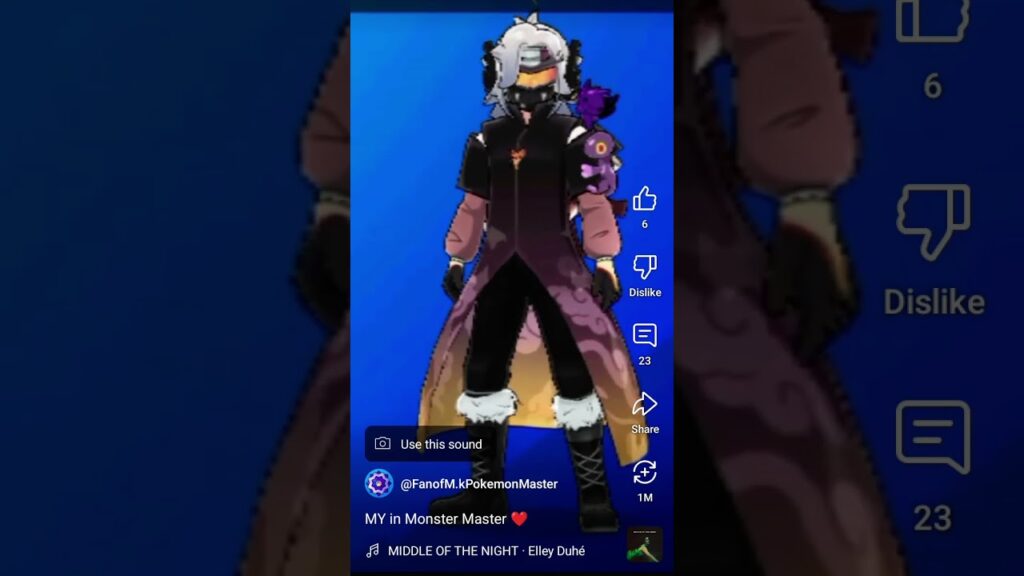 subscribe dress combination of fan of mk Pokemon masters