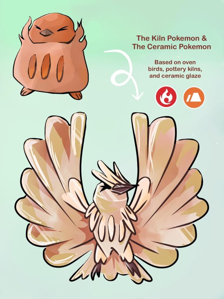Pottery Inspired Pokemon!