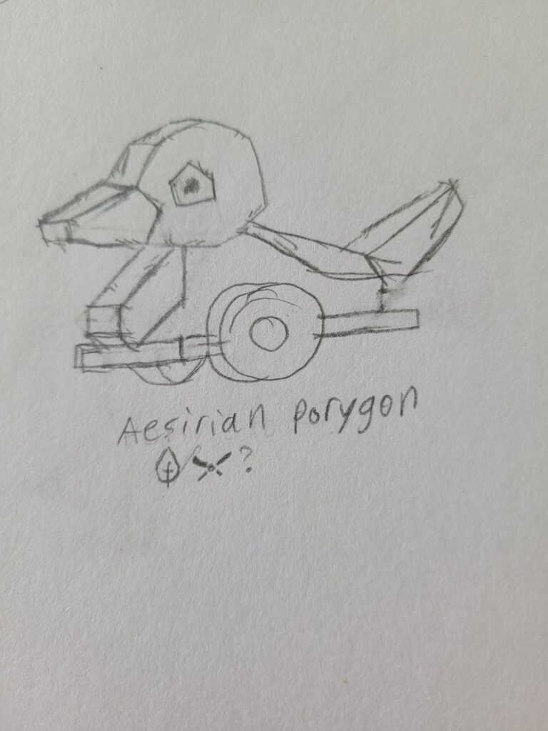 Aesirian Porygon concept