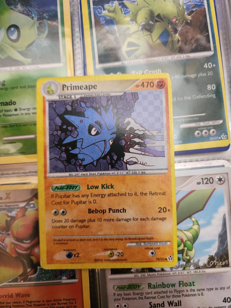 Pupitar primeape missprint?