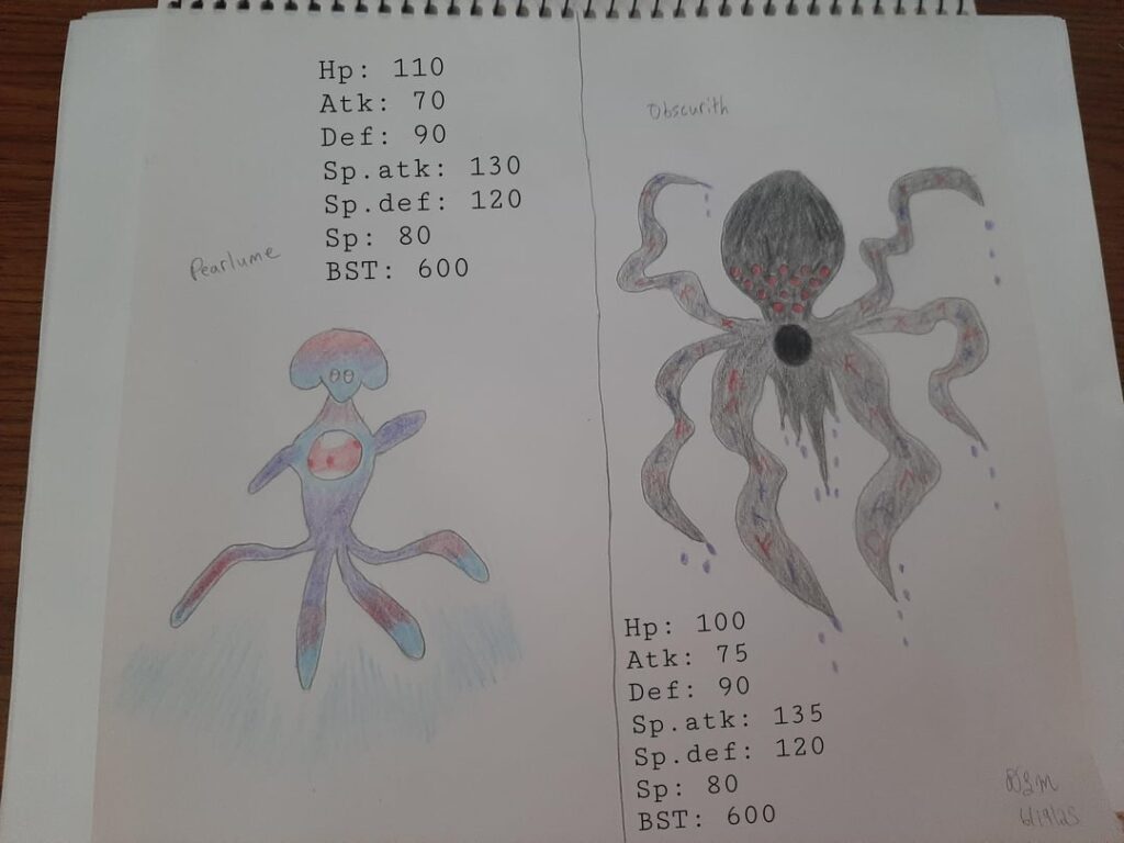 First mythicals/legendaries I created